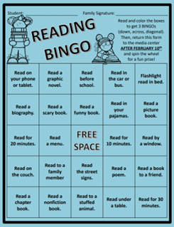 Reading Bingo